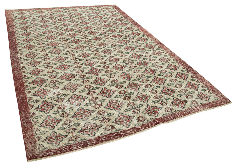 Rug N Carpet - Handmade Turkish 6' 1'' x 9' 0'' Wool Area Rug