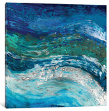 "Wave After Wave II" by Alicia Dunn, Canvas Print, 37"x37"