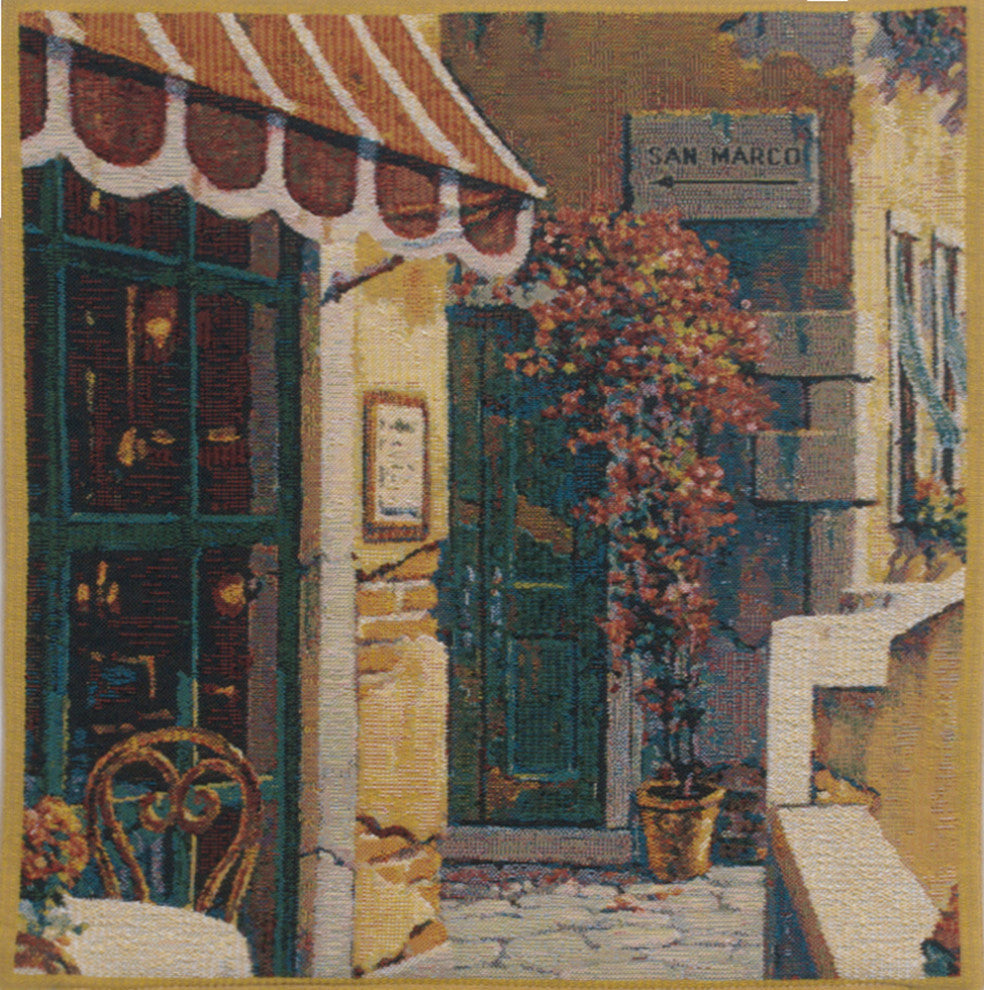 Passage to San Marco I Decorative Couch Pillow Cover