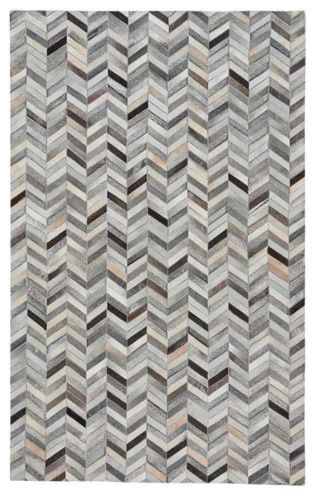 Capel Butte-Arrowhead Ash Multi 3676_333 Flat Woven Rugs - 5'' X 8'' Rectangle