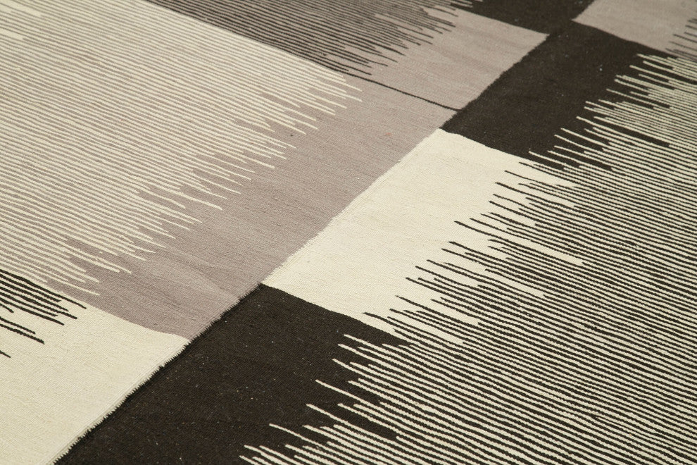 Rug N Carpet - Hand-knotted Turkish 7' 1'' x 10' 8'' Unique Wool Kilim Rug
