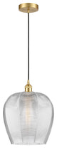 Innovations 616-1P-SG-G462-12 1-Light Mini Pendant, Satin Gold