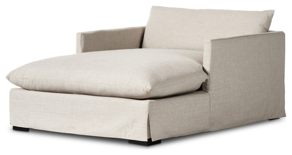 Habitat Chaise Lounge Bennett Moon, Espresso