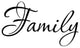 VWAQ Family Wall Quotes Decals Stickers Home Decor Hanging Living Room Sticker