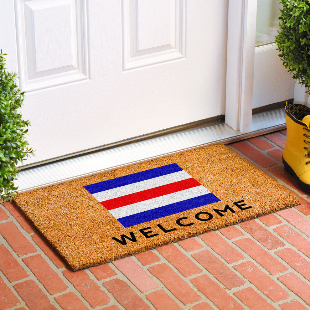 Calloway Mills Nautical Personalized Doormat Doormat, Letter C