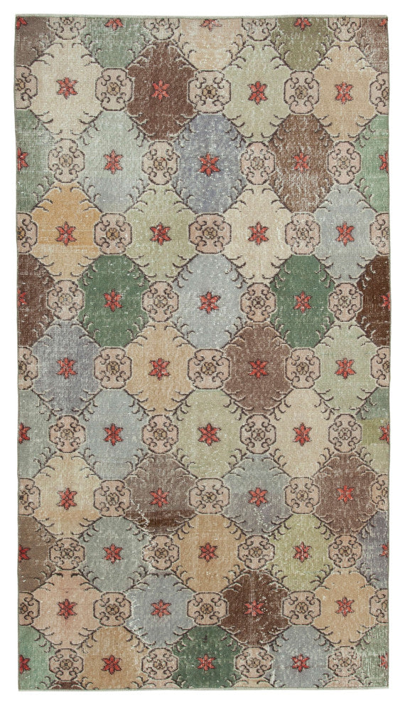 Rug N Carpet - Handwoven Oriental 4' 3'' x 7' 10'' Decorative Area Rug