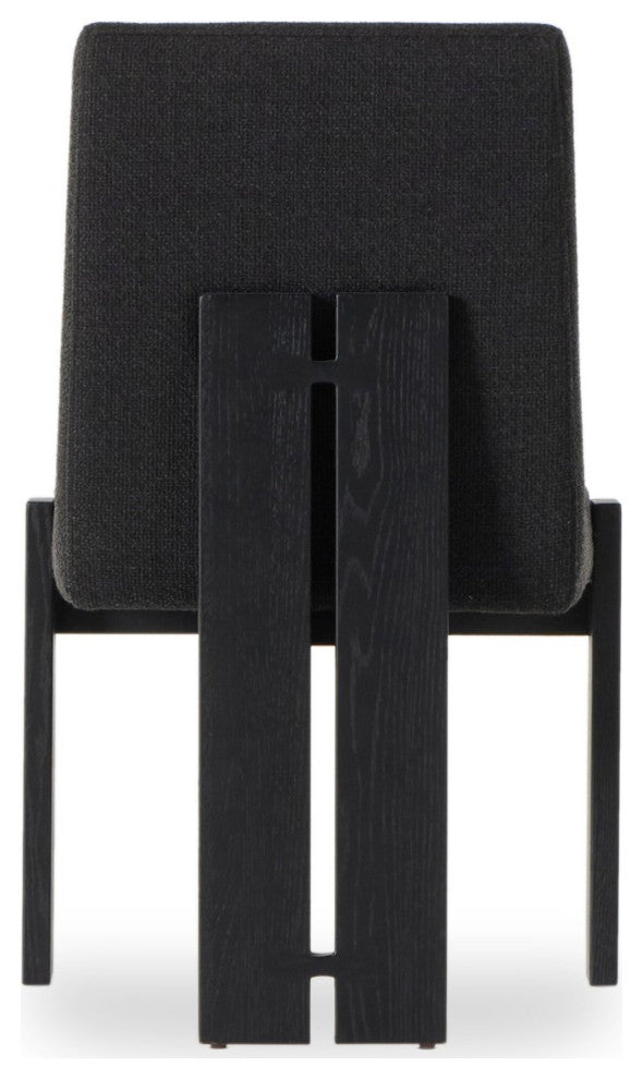 Roxy Dining Chair Gibson Black, Brushed Ebony Oak