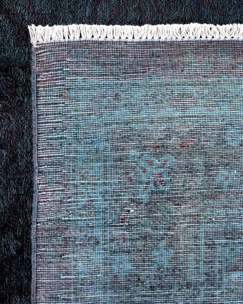 Vibrance, One-of-a-Kind Hand-Knotted Area Rug Gray, 6'2"x8'10"