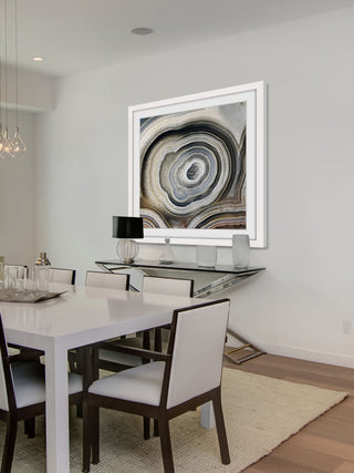 "The Eye of the Geode" Framed Art Print