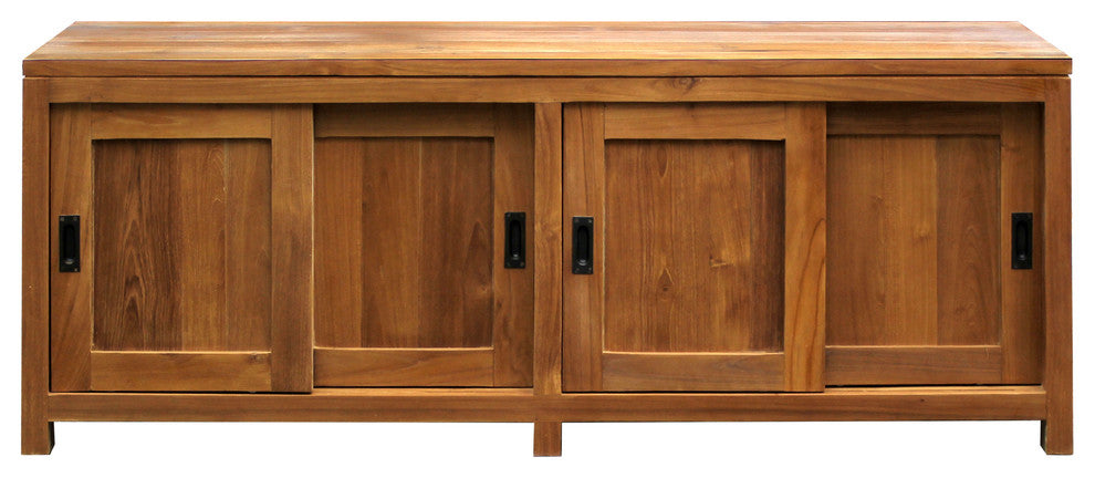 Teak Wood Venice Media Center