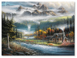 Chuck Black 'Paradise Valley' Canvas Art, 19x14