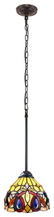 CHLOE Lighting CH33353VR08-DP1 SERENITY Victorian 1 Light Mini-Pendant 8`` Wide