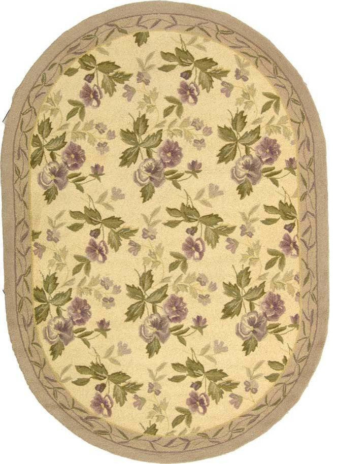 Safavieh Chelsea HK54A 4' Round Ivory Rug