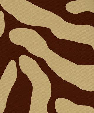 Animal Stripe, Print Napkin, Set of 4, Brown