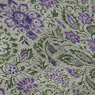 Premium Machine Washable Mayfield AMF660 Olive 9' x 12' Rug