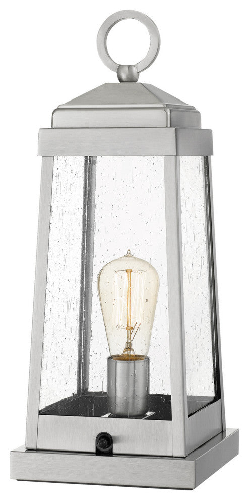 Quoizel RNL9807SS 1-Light Outdoor Table Lamp, Ravenel