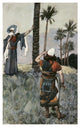 "Deborah Beneath The Palm Tree" Digital Paper Print by James Tissot, 16"x24"