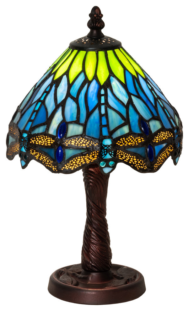 13 High Tiffany Hanginghead Dragonfly Mini Lamp