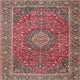 Ahgly Company Indoor Square Traditional Area Rugs, 5' Square