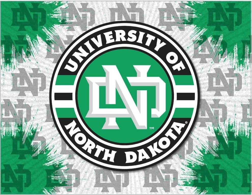 North Dakota Logo Canvas
