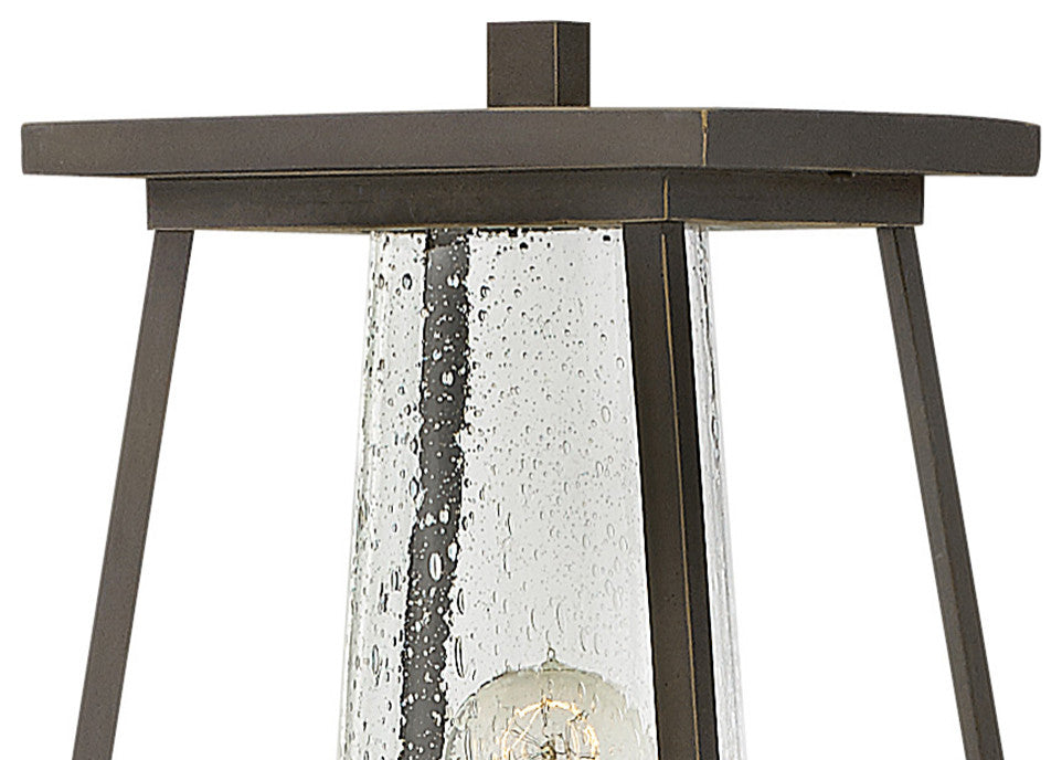 Hinkley Burke Medium Post Top Or Pier Mount Lantern, Oil Rubbed Bronze