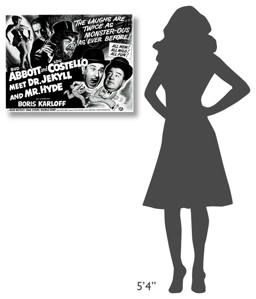 Abbott and Costello, Meet Dr. Jekyll And Mr. Hyde, 02, 30x23