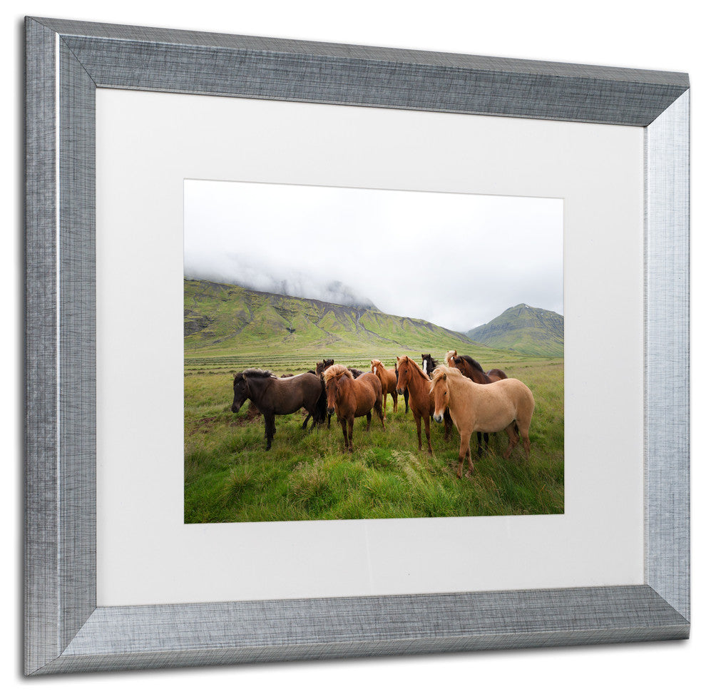 Philippe Sainte-Laudy 'Bunch of Friends' Matted Framed Art