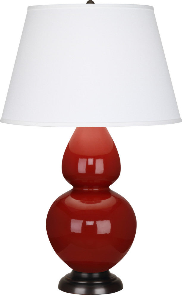 Robert Abbey RA-1647X 1-Light Table Lamp, Double Gourd
