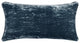 Lexington Viscose Silk Blend Throw Pillow by Kosas Home, Denim Blue, 14x26