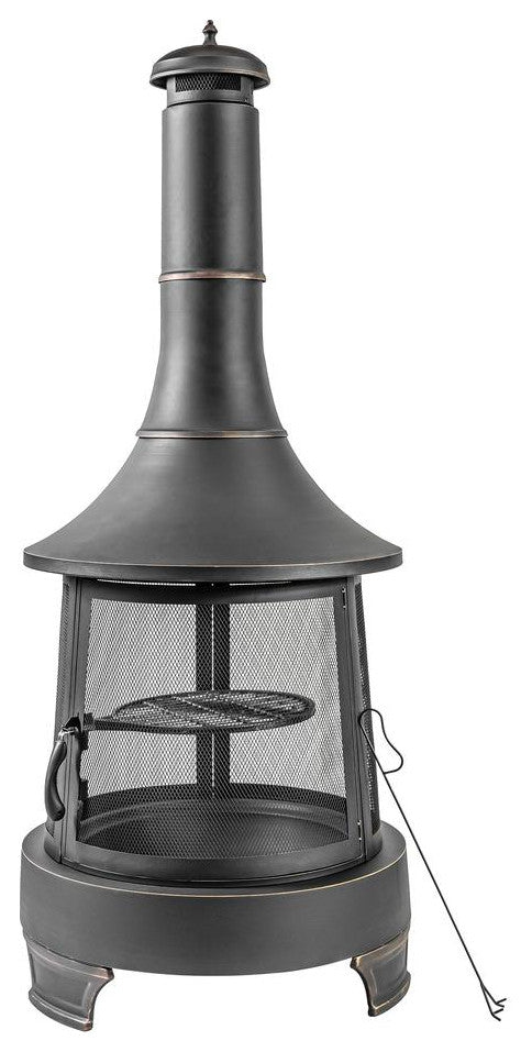 Chimney Wood Burner Firepit