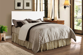 Novo Faux Leather Headboard, White, Queen