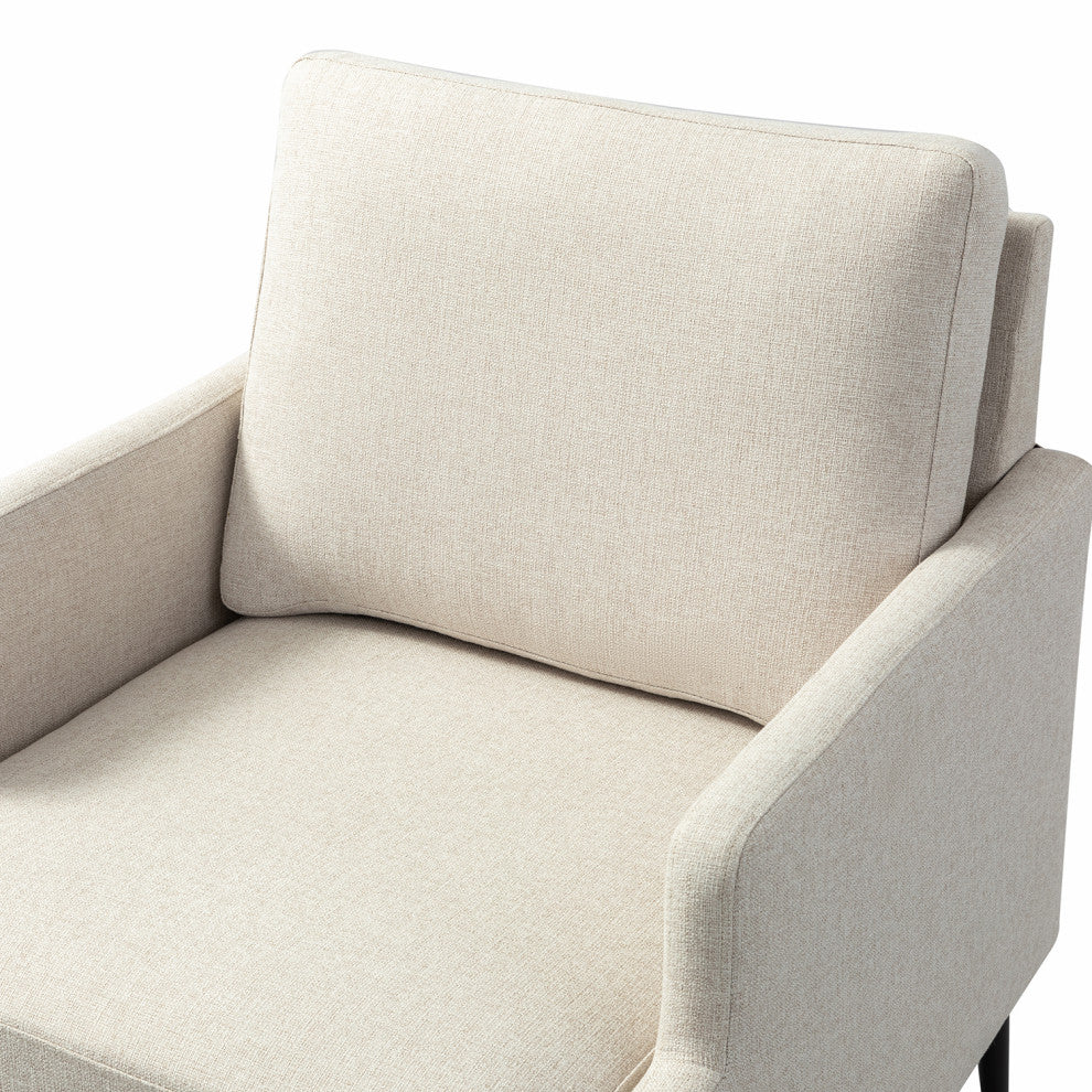 Leandes Armchair, Beige
