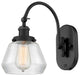 Innovations 918-1W-BK-G172-LED 1-Light Sconce, Matte Black