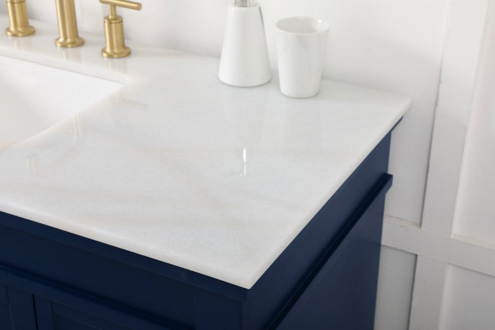 Lewis 48" Single Bathroom Vanity, Blue