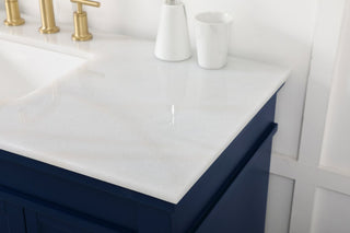 Lewis 48" Single Bathroom Vanity, Blue