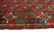 Vintage Distressed Maxwell Red/Green Rug, 3'8x6'7