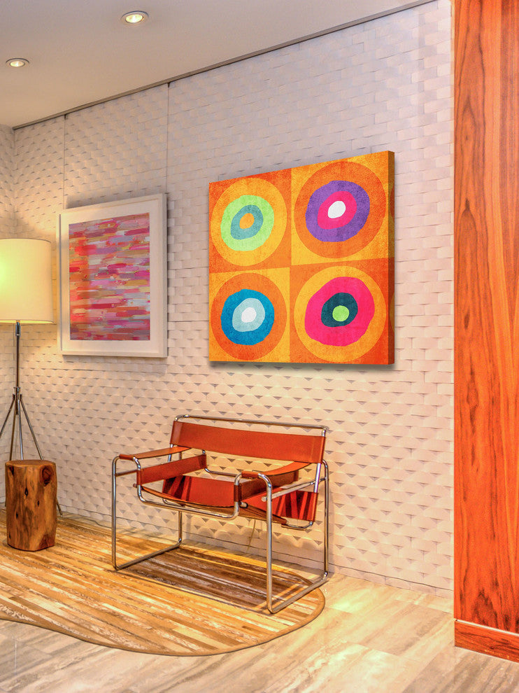 "Flaming June" Painting Print on Canvas by Irena Orlov