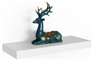 Chicago Floating Wall Shelf, White, 24"