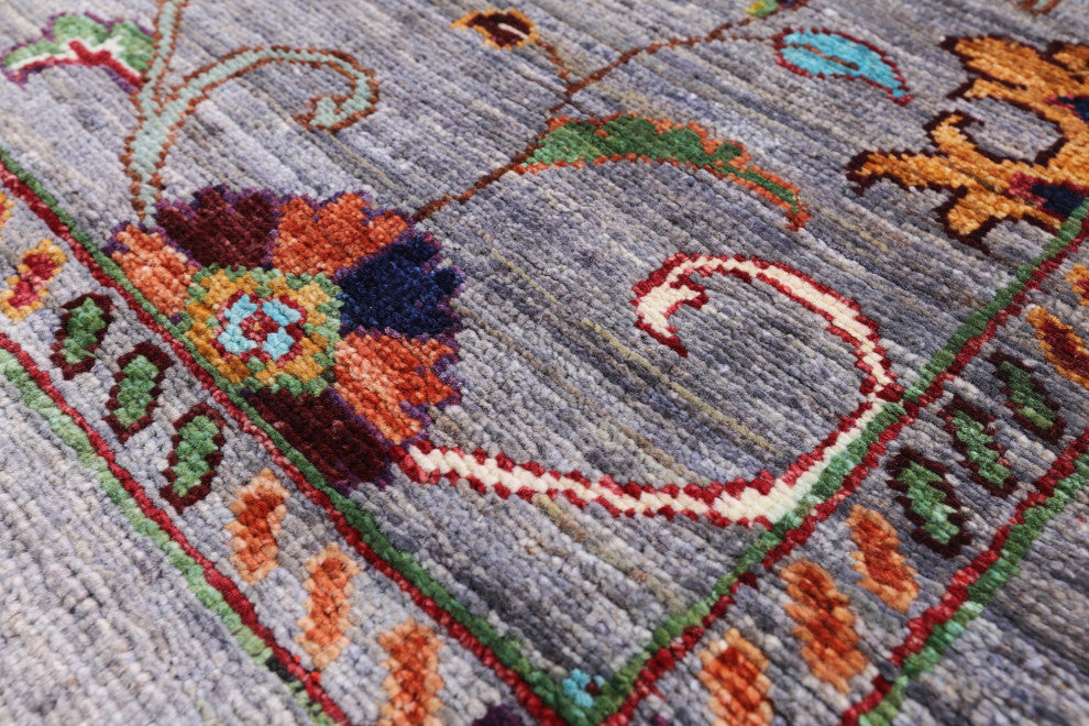 Persian Tabriz Handmade Wool Rug 2' 10" X 3' 11" - Q12166