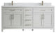 Cambridge 72 Double Sink Bath Vanity in Coventry Gray 1.5" Empira Quartz