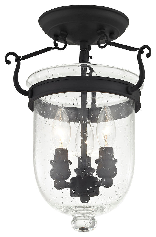 Jefferson Ceiling Mount, Black