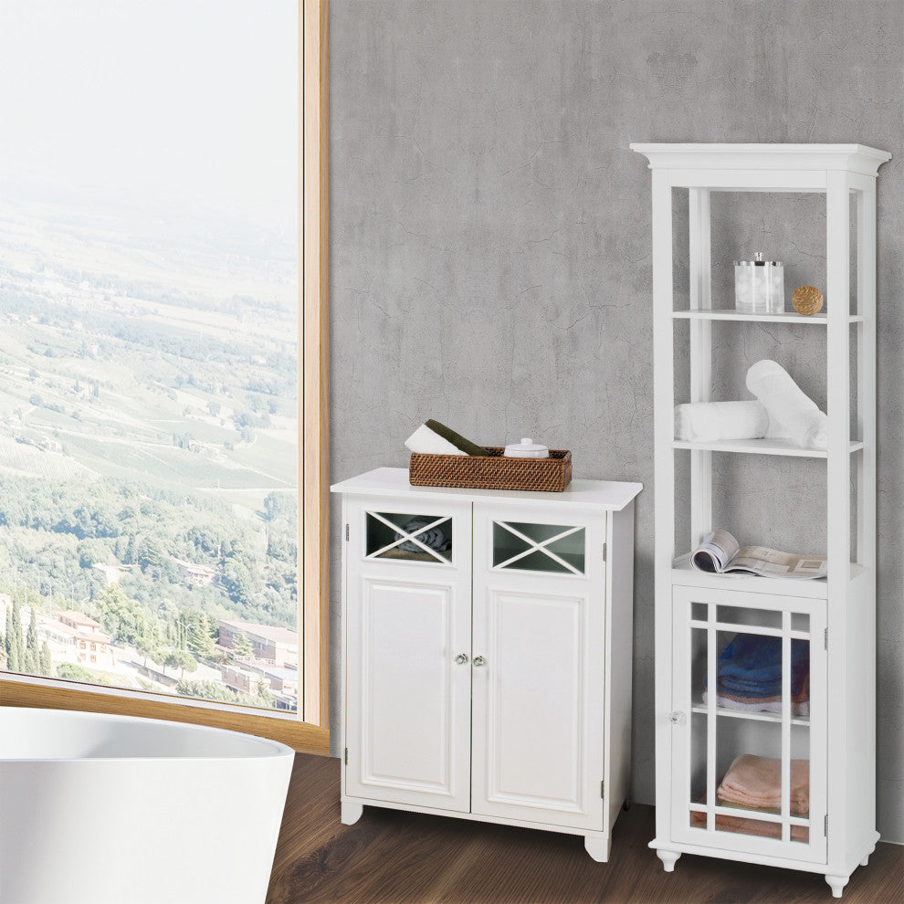 Wooden Bathroom Storage, Room Floor Cabinet