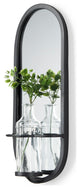 Wall Mounted Plant Stand With Mirror, Katherine