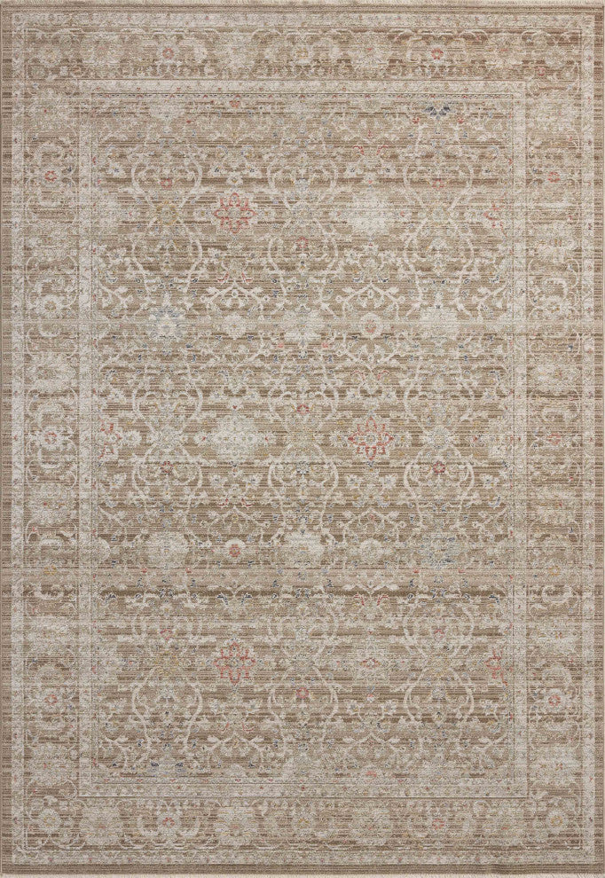 Chris Loves Julia x Loloi Ida Bark / Multi 2'-3" x 3'-10" Accent Rug