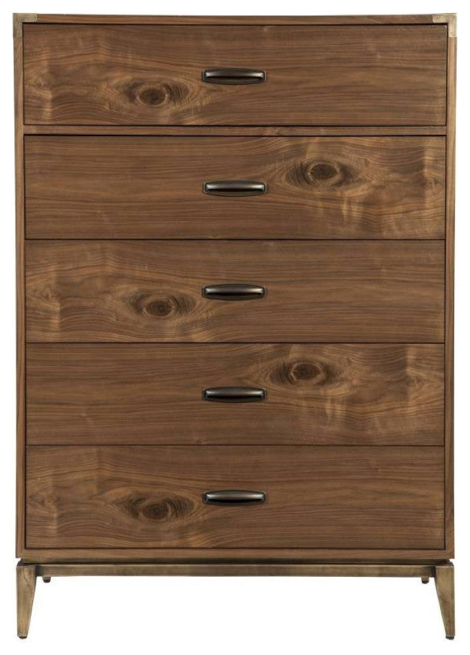 Alistair Mid-Century Walnut Chest