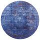 Ahgly Company Indoor Round Mid-Century Modern Area Rugs, 3' Round