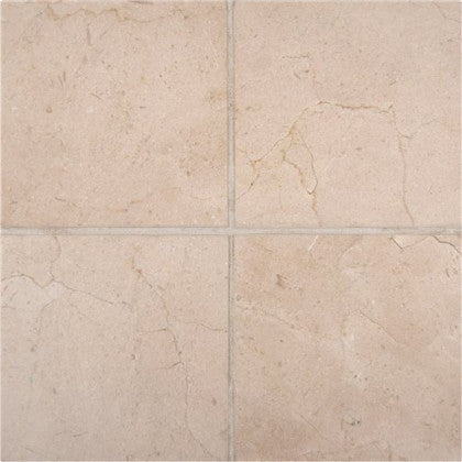 6 X 6 Crema Marfil Marble Polished Field Tile