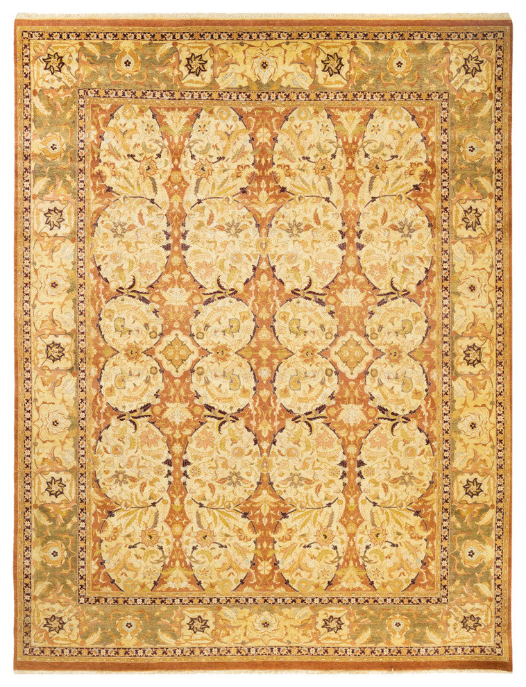 Mogul, One-of-a-Kind Hand-Knotted Area Rug Brown, 7'10"x10'3"