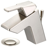 i3 Single Handle Bathroom Sink Faucet, Brushed Nickel