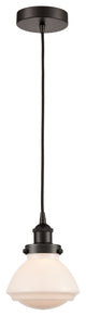 Innovations 616-1PH-OB-G321-LED 1-Light Mini Pendant, Oil Rubbed Bronze